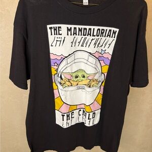 The Mandalorian "The Child" Graphic Tee - Black
